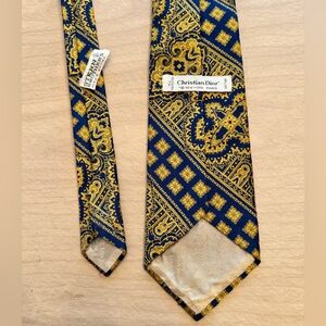 Christian Dior Men’s Jacquard Necktie